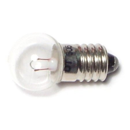 MIDWEST FASTENER #502 Clear Glass Miniature Light Bulbs 5PK 65692